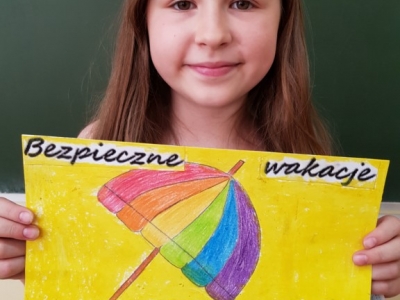 Zdjęcie 9 z 23 – BEZPIECZNE WAKACJE 2021 WEDŁUG KLASY 3a