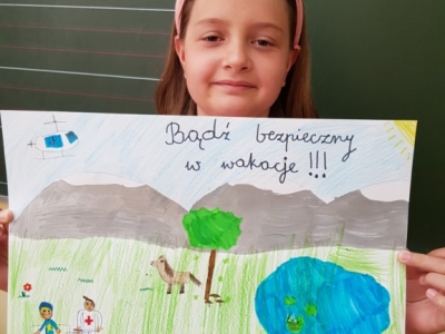 Zdjęcie 13 z 23 – BEZPIECZNE WAKACJE 2021 WEDŁUG KLASY 3a
