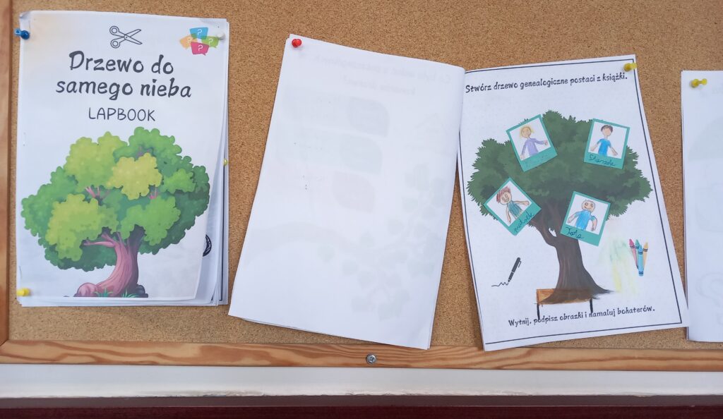 Zdjęcie 4 z 19 – Spotkanie z lekturą „Drzewo do samego nieba” w klasach 3a i 3b