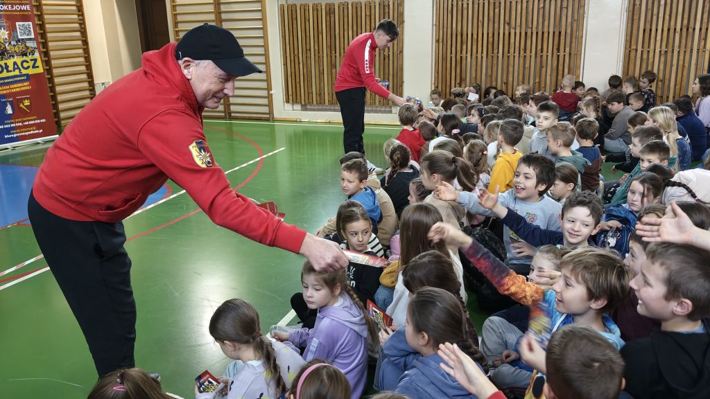 Zdjęcie 9 z 11 – Spotkanie z hokeistami klubu sportowego MMKS Podhale Nowy Targ