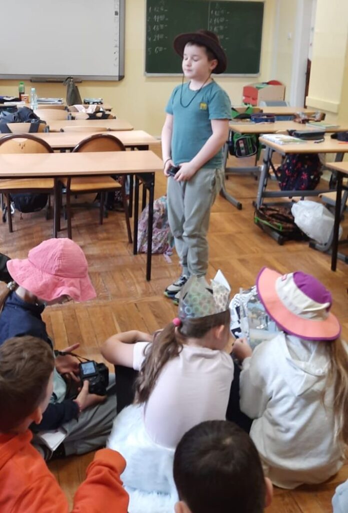 Zdjęcie 5 z 24 – Spotkanie z lekturą „Afryka Kazika” w klasie 3b