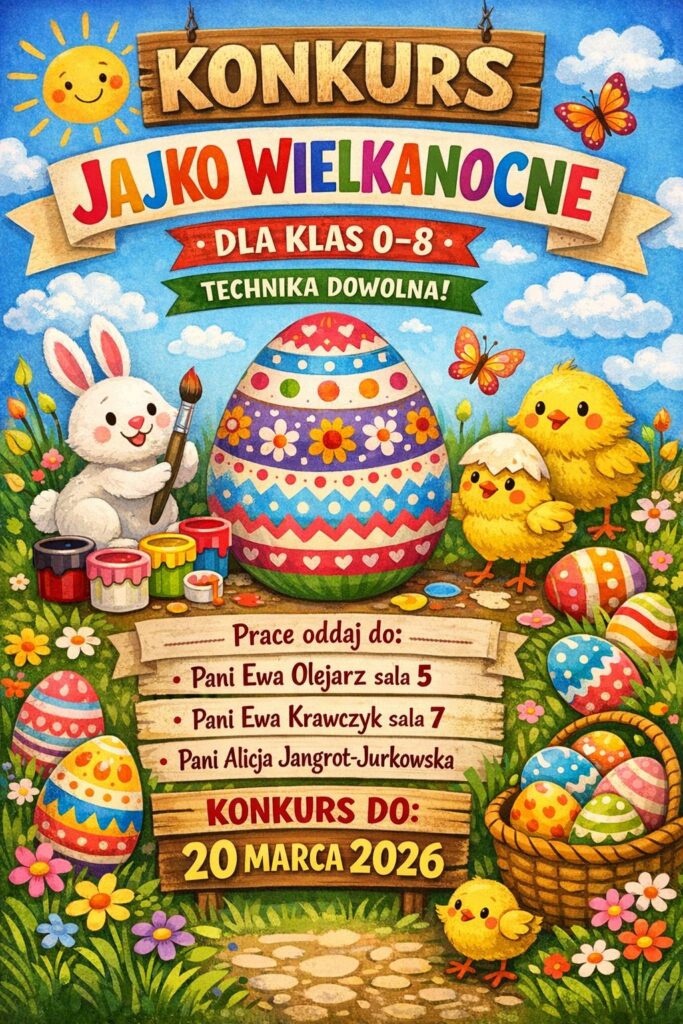 Zdjęcie 1 z 1 – Szkolny Konkurs „Jajko Wielkanocne”