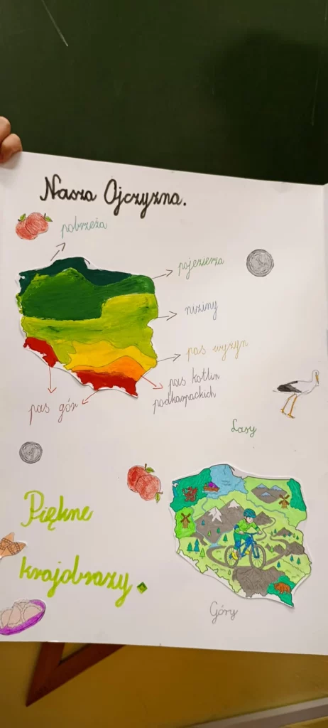 Zdjęcie 4 z 58 – Projekt Lapbook o Polsce w klasie 2 C