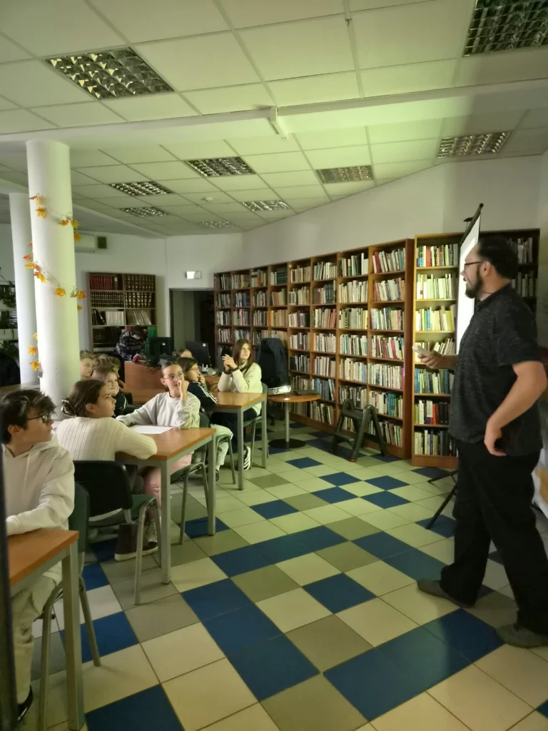 Zdjęcie 3 z 50 – Klasa 6a na XII Ogólnopolskiej Nocy Bibliotek w Nowym Targu