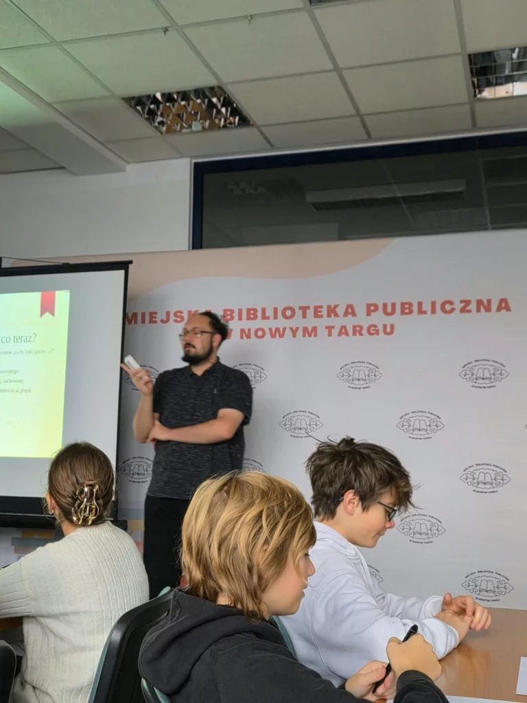 Zdjęcie 6 z 50 – Klasa 6a na XII Ogólnopolskiej Nocy Bibliotek w Nowym Targu
