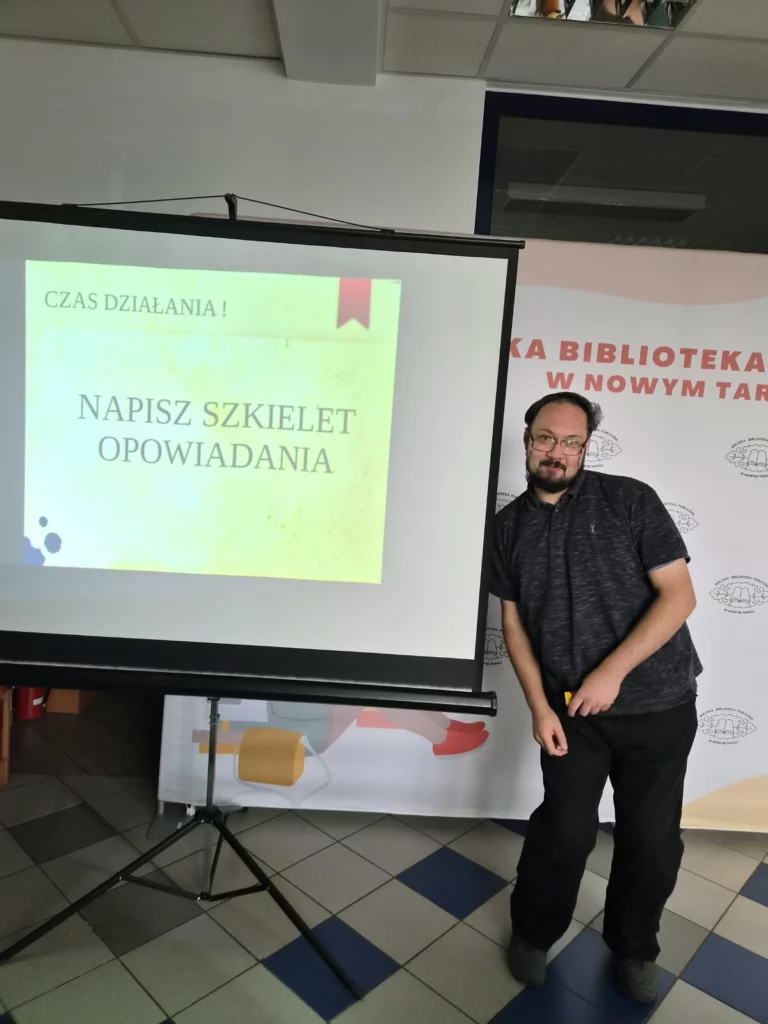 Zdjęcie 10 z 50 – Klasa 6a na XII Ogólnopolskiej Nocy Bibliotek w Nowym Targu